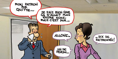 Un nouveau patron arrive, les différentes attitudes à adopter