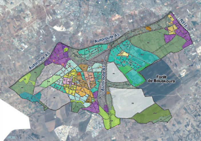 Download Plan D&#039;aménagement Casablanca 2020 Background