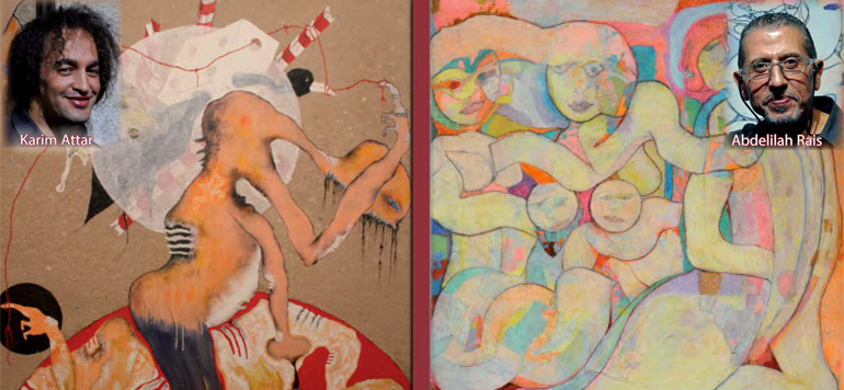 Karim Attar et Abdelilah Rais, artistes à paradoxes