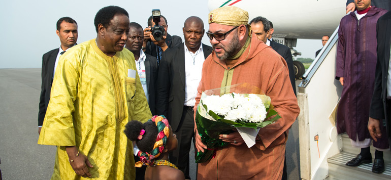 Arrivée de SM le Roi à Accra pour une visite officielle en République du Ghana