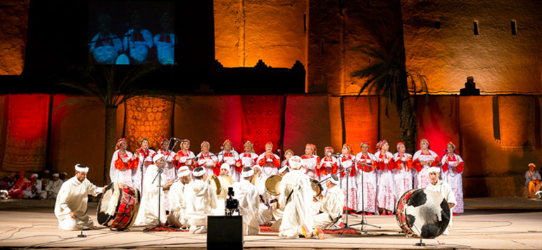 Ouarzazate accueille le festival national des arts d’Ahwach