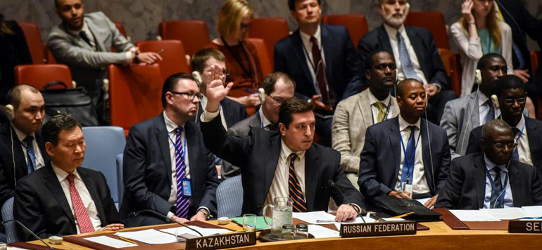 Conseil de sécurité de l’ONU: la Russie bloque une résolution sur la Syrie