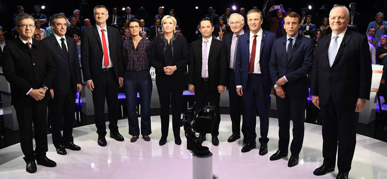 France : Les écarts se resserrent entre les candidats à la présidentielle