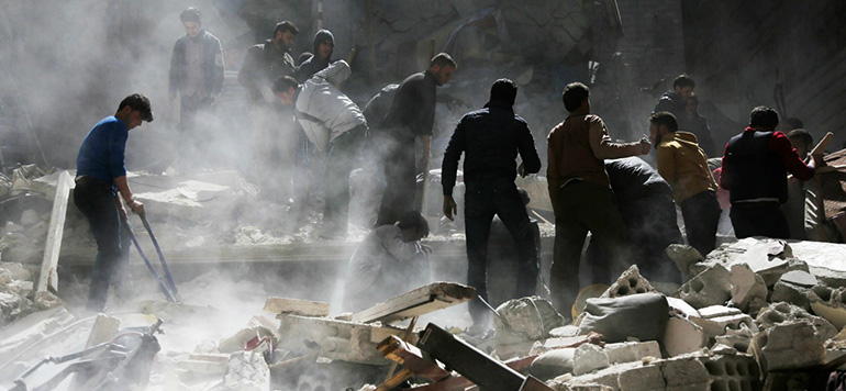 Syrie: Plus de 300 morts en trois jours à la Ghouta orientale