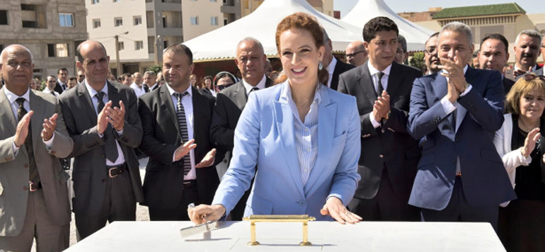 La Princesse Lalla Salma pose la première pierre du centre régional d’oncologie d’Oujda