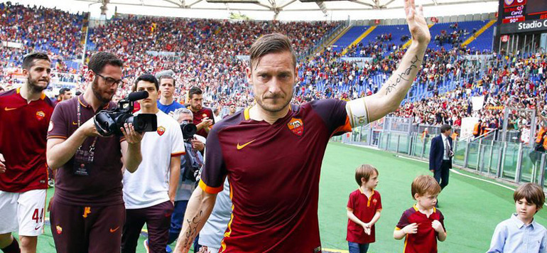 Football : Totti mettra fin à sa carrière de joueur