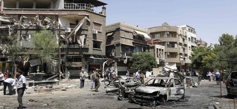 Damas : Au moins 18 morts dans un attentat suicide