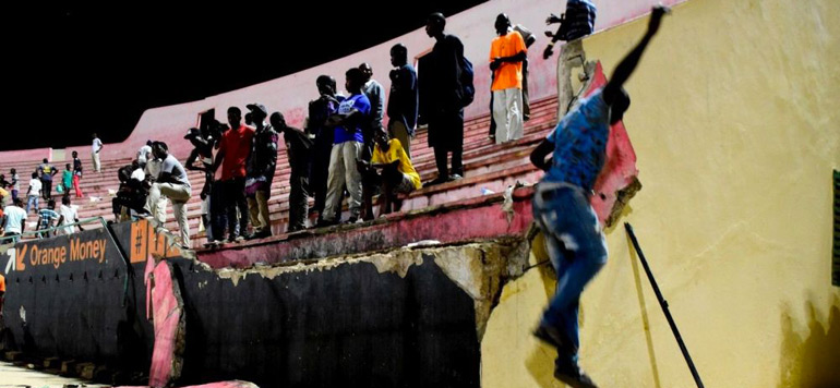 Sénégal : huit morts et plusieurs blessés suite à un mouvement de foule dans un stade de football