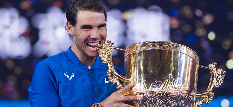 Tournoi de Pékin: Rafael Nadal remporte le 75è titre de sa carrière