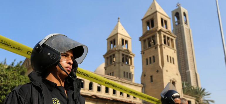 Égypte : Neuf morts et dix blessés dans une attaque contre une église au sud du Caire