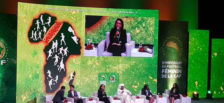 Promotion du football féminin : Le président de la CAF plaide pour un engagement formel