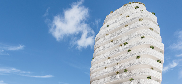 Le groupe Yasmine immobilier inaugure sa première tour végétale