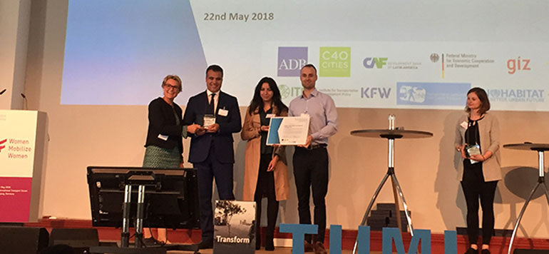 Mobilité durable : Un projet marocain de triporteurs électriques primé en Allemagne