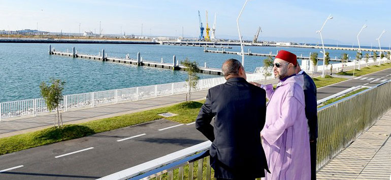 Le Roi a inauguré des ports de plaisance et de pêche à Tanger