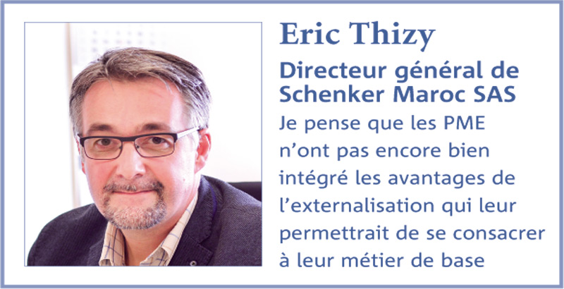 Eric Thizy Directeur général de Schenker Maroc SAS